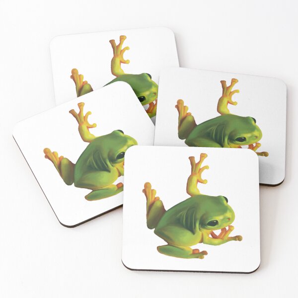 Item preview, Gorgeous Green Tree Frog. Australian green frog. Cute frog illustration, realistically drawn designed and sold by PlumpPlumStudio.