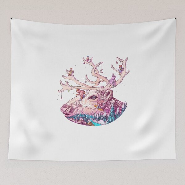 Item preview, Rain deer mountain  designed and sold by makapa.