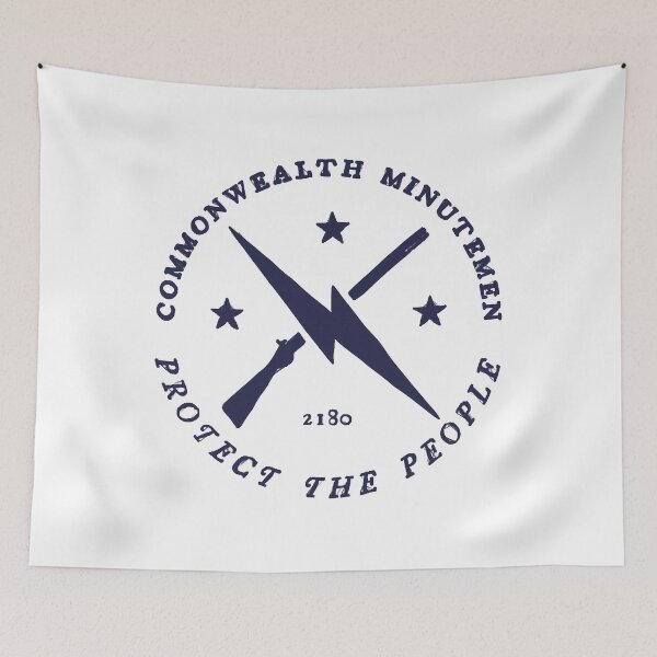 Item preview, Commonwealth Minutemen Emblem designed and sold by Bruceka98.