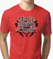 Mage Rights Activist Tri-blend T-Shirt