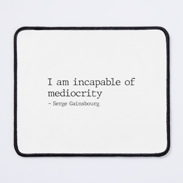 Item preview, Serge Gainsbourg  citation designed and sold by ly-s-art.