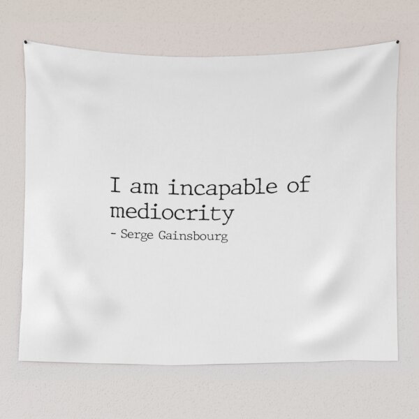 Item preview, Serge Gainsbourg  citation designed and sold by ly-s-art.