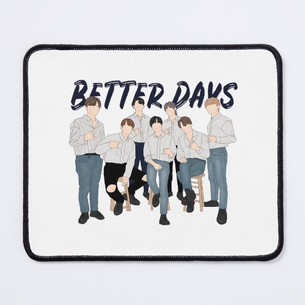 Item preview, SUPER M Better Days Vector Art Sticker designed and sold by cinxart.