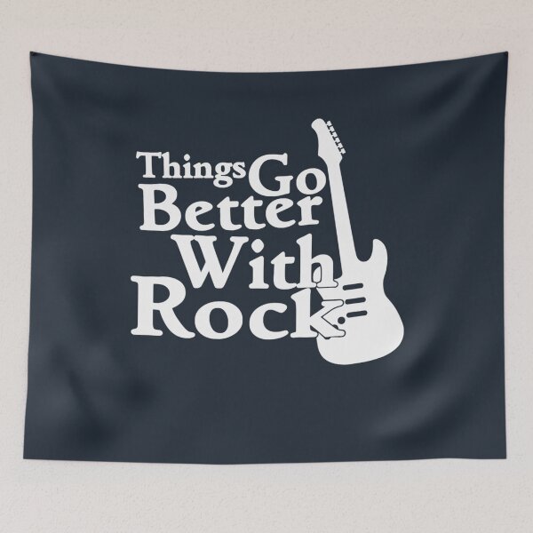 Item preview, Things go better with Rock designed and sold by ly-s-art.