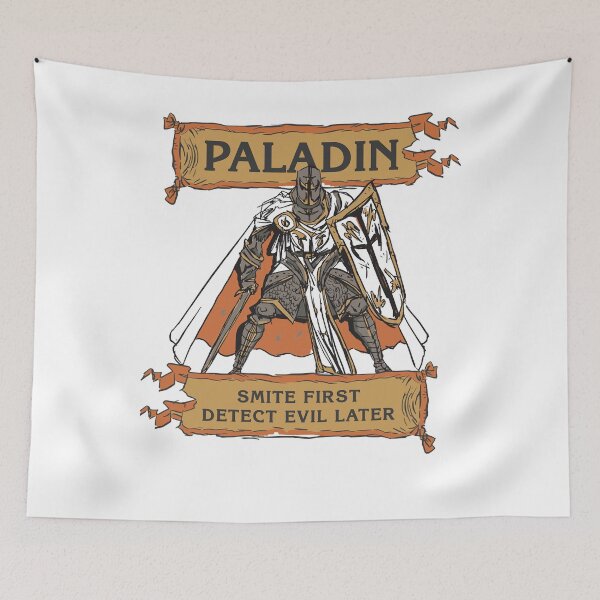Item preview, Funny Gifts Tabletop Paladin Smite First Gift For Fans designed and sold by Howellmay1050.