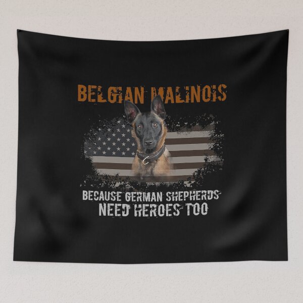 Item preview, Belgian Malinois American Flag Funny Dog Gift designed and sold by BernardMurray.