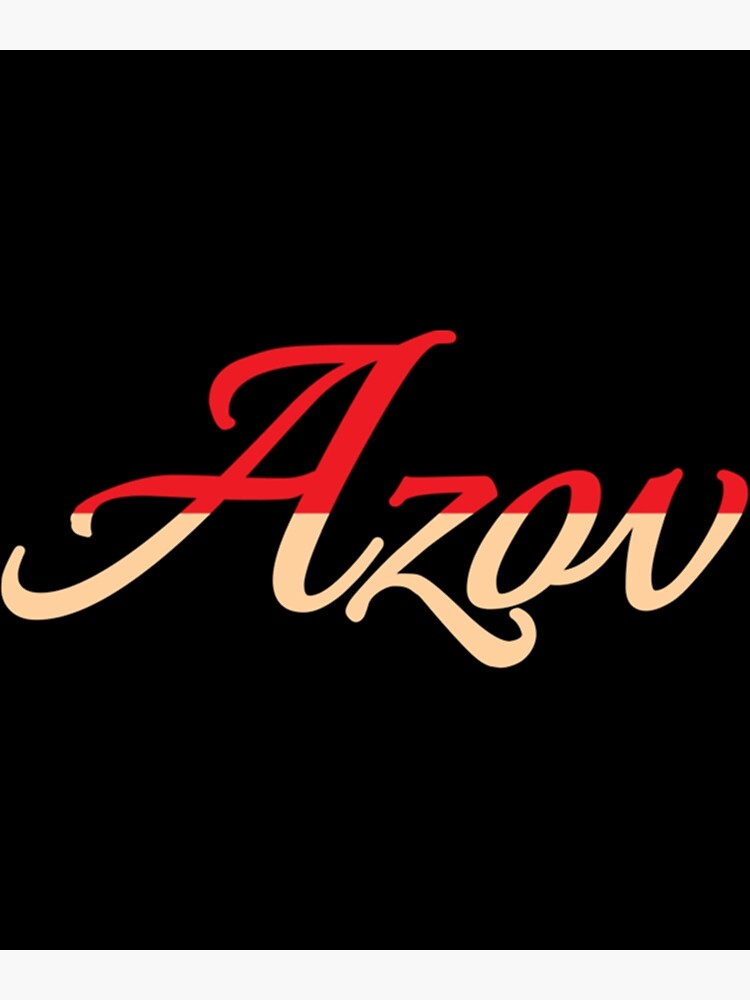 "Azov " Poster for Sale by KellJamie | Redbubble