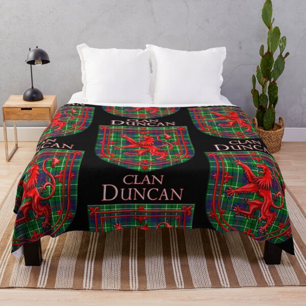 Item preview, Duncan Tartan Scottish Plaid Lion Rampant designed and sold by Luke Cantrell.