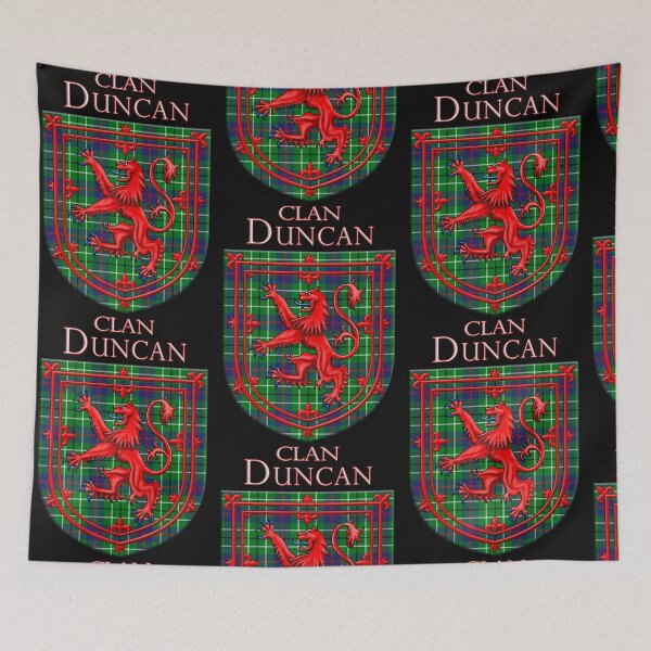 Item preview, Duncan Tartan Scottish Plaid Lion Rampant designed and sold by Luke Cantrell.
