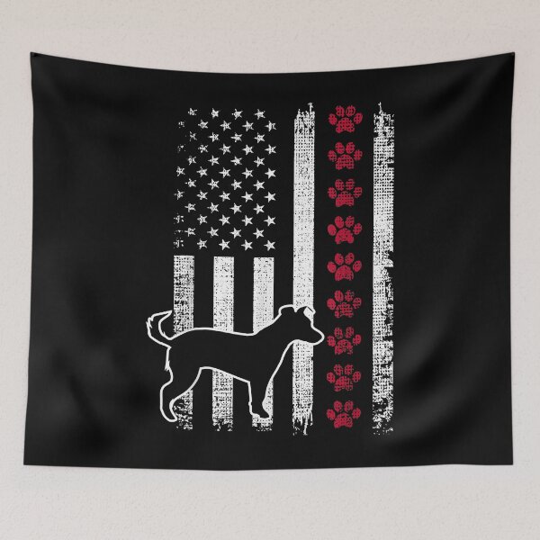 Item preview, Vintage Retro American Flag Jack Russell Terrier T-Shirt designed and sold by gladttkeal.