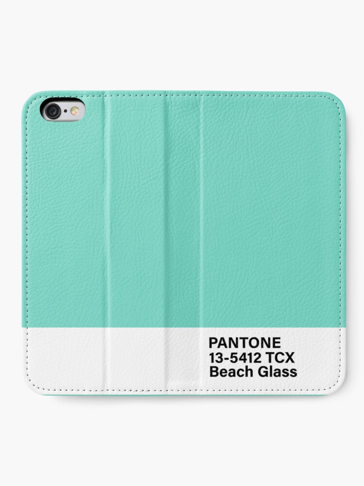 pantone 13-5412 TCX Beach Glass iPhone Wallet for Sale by princessmi-com