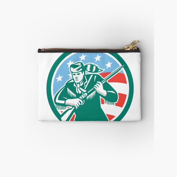 Item preview, American Frontiersman Daniel Boone Circle Retro designed and sold by patrimonio.