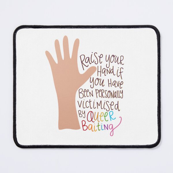Item preview, personally victimised by queer baiting  designed and sold by marvelousbiblio.