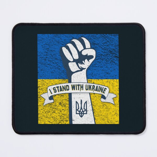 Item preview, I Stand With Ukraine Flag Ukraine Strong Ukrainians Support, Stop putin stop war       designed and sold by KellJamie.