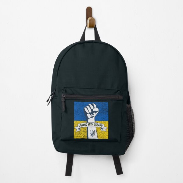 Item preview, I Stand With Ukraine Flag Ukraine Strong Ukrainians Support, Stop putin stop war designed and sold by KellJamie.