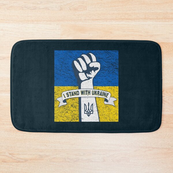 Item preview, I Stand With Ukraine Flag Ukraine Strong Ukrainians Support, Stop putin stop war       designed and sold by KellJamie.