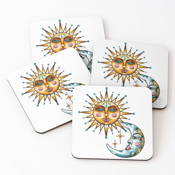 Item preview, Sun and moon designed and sold by Studio85tattoo.