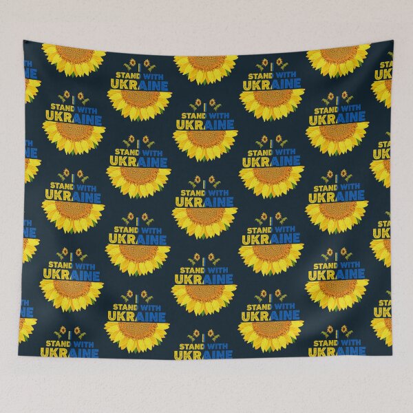 Item preview, I Stand With Ukraine Flag Ukraine Strong Ukrainians Support, Stop putin stop war     (1) designed and sold by KellJamie.