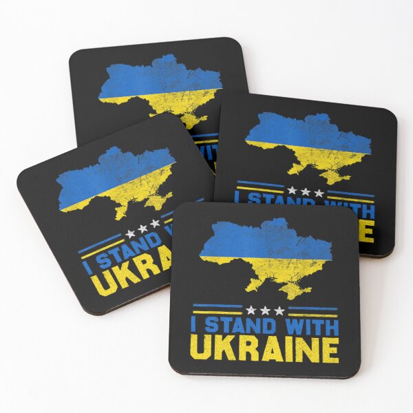 Item preview, I Stand With Ukraine Flag Ukraine Strong Ukrainians Support, Stop putin stop war     (2) designed and sold by KellJamie.
