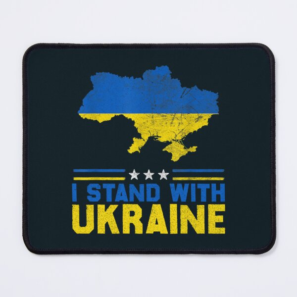 Item preview, I Stand With Ukraine Flag Ukraine Strong Ukrainians Support, Stop putin stop war     (2) designed and sold by KellJamie.