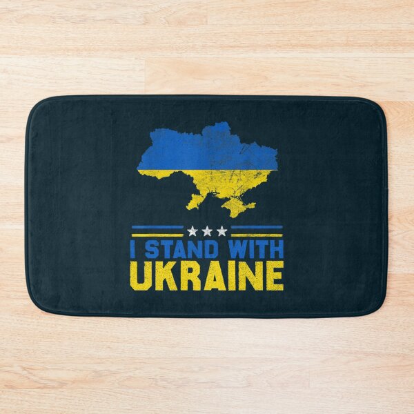 Item preview, I Stand With Ukraine Flag Ukraine Strong Ukrainians Support, Stop putin stop war     (2) designed and sold by KellJamie.