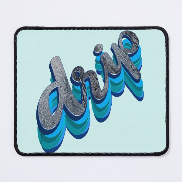 Item preview, Dripping blue ice sticker designed and sold by NAQYsTUDIo.