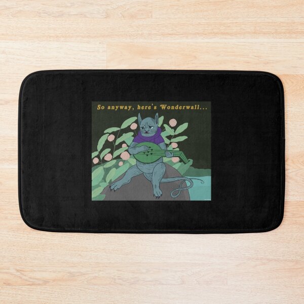 Item preview, Wonderwall Cat Bard Sticker designed and sold by tya99fwz45.