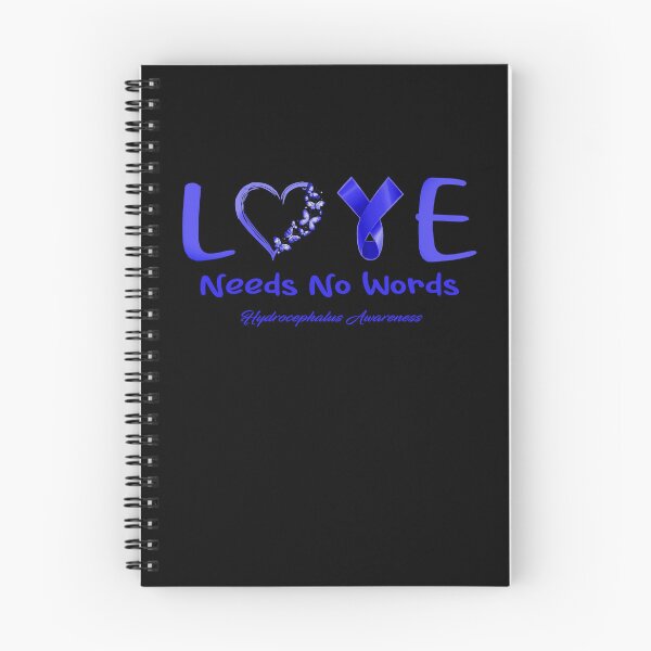 Item preview, Hydrocephalus Awareness - Love Needs No Words - Support Hydrocephalus Gifts designed and sold by Aaron309.