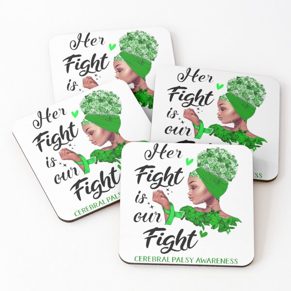Item preview, Cerebral Palsy Awareness - Her Fight is Our Fight designed and sold by RidnerStore.