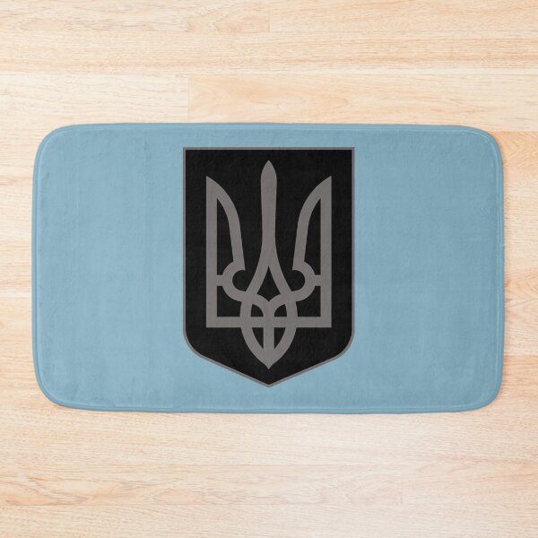 Item preview, Ukraine Coat of Arms in Black and Silver   designed and sold by KellJamie.