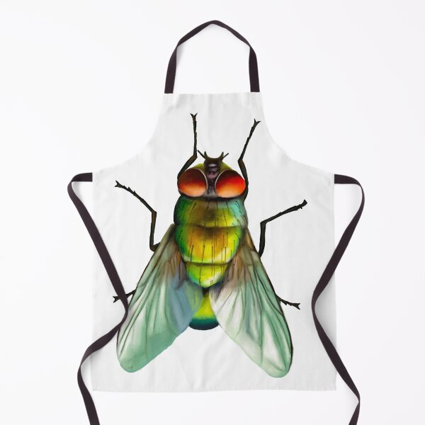 Item preview, Your household fly. Can be annoying, but is surprisingly colourful. With beautiful metallic hues of green, gold and blue designed and sold by PlumpPlumStudio.