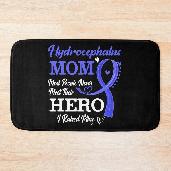 Item preview, Proud Hydrocephalus Mom Most People Never Meet Their Hero I Raised Mine Hydrocephalus Awareness designed and sold by Kohend.