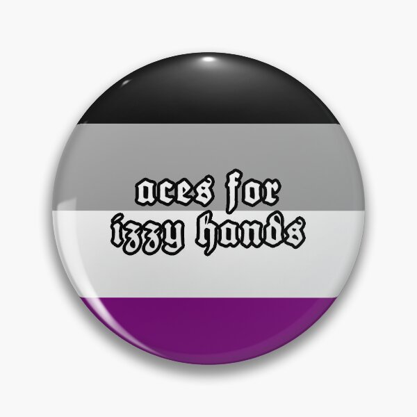 Item preview, Aces for Izzy Hands Pin designed and sold by lunamoor.