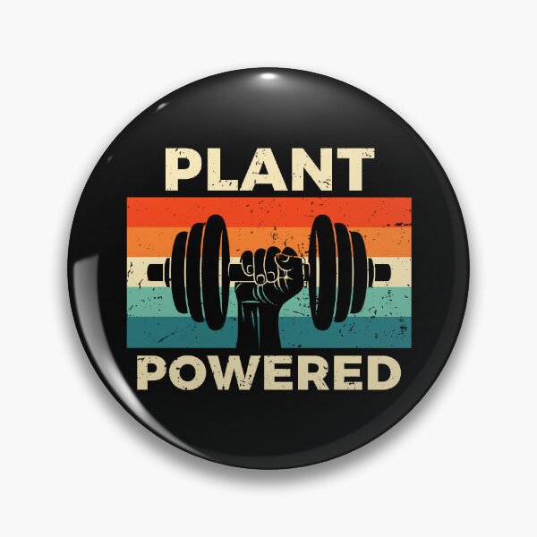 Item preview, Retro Plant Powered Gym Workout designed and sold by ReignGFX.