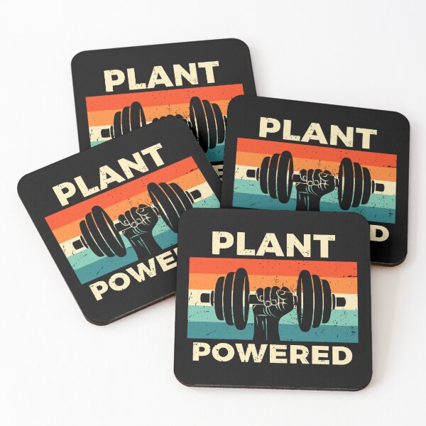 Item preview, Retro Plant Powered Gym Workout designed and sold by ReignGFX.