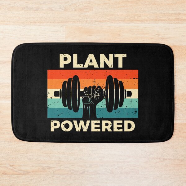 Item preview, Retro Plant Powered Gym Workout designed and sold by ReignGFX.