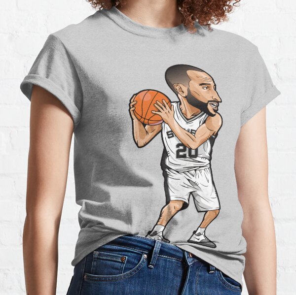 T shirts sur le theme Manu Ginobili Redbubble