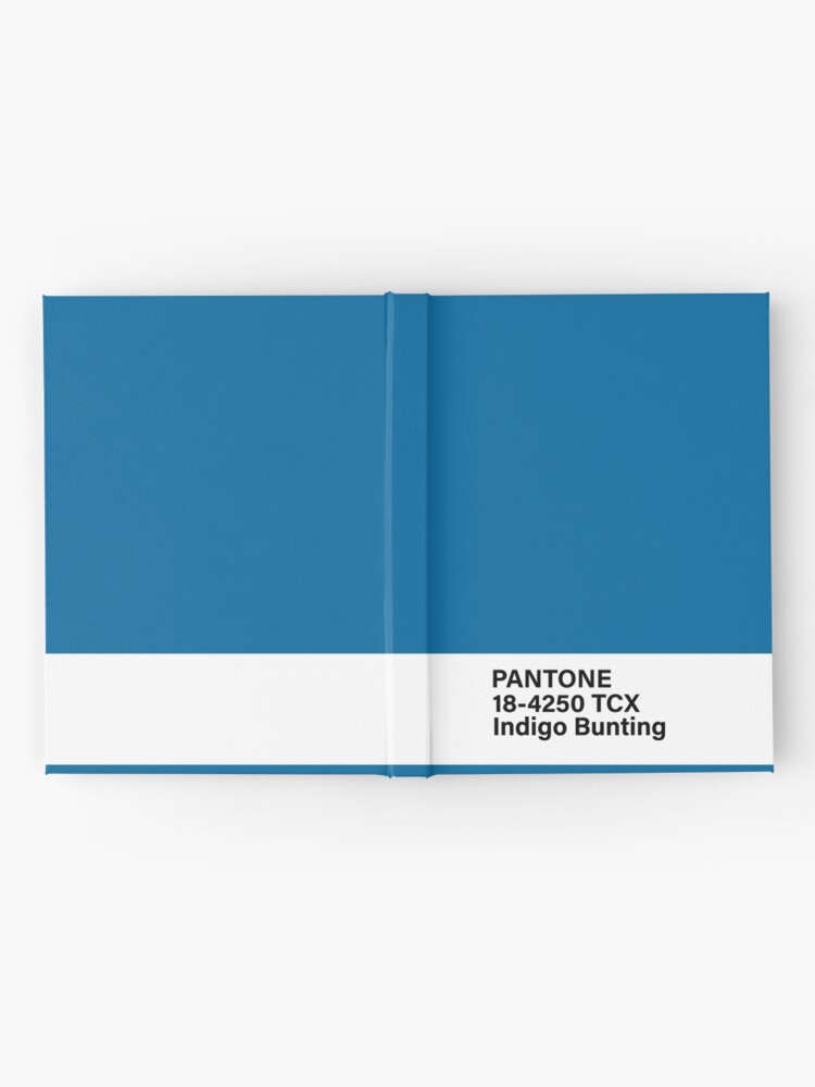 pantone 18-4250 TCX Indigo Bunting Hardcover Journal for Sale by