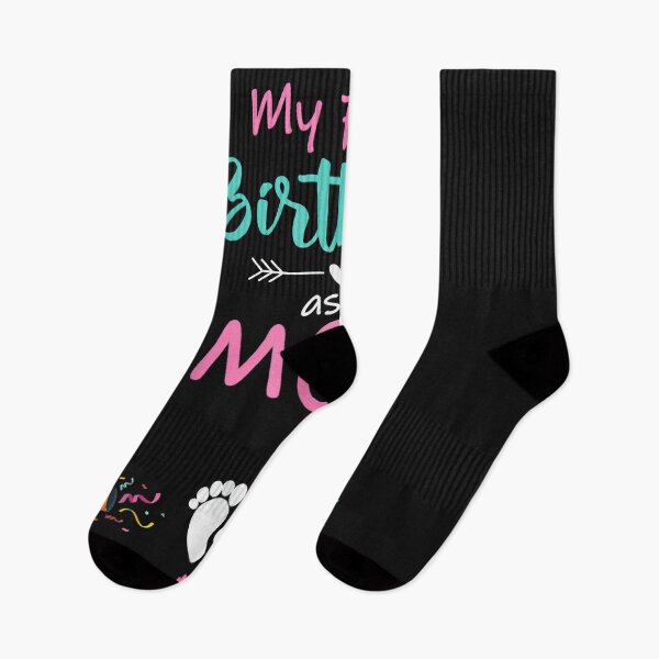 Item preview, My First Birthday As A Mom First Time Mommy Mothers Day designed and sold by Lucius41244.