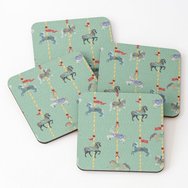Item preview, Carousel Repeat Pattern designed and sold by rhombusOnion.