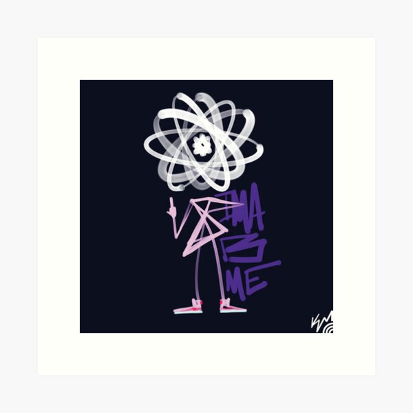 Ima B. Me Art Print