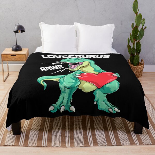 Aperçu de l'œuvre Lovesaurus Rawr T Rex Dinosaure Saint Valentin créée et vendue par MakeItTrend.