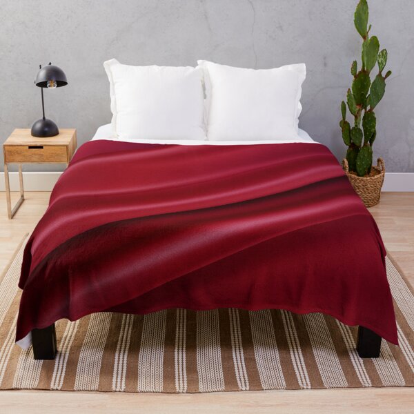 Aperçu de l'œuvre Vague de tourbillon de tissu satin soyeux rouge créée et vendue par MagicStrawberry.