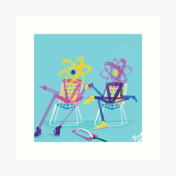 Kickin It Art Print