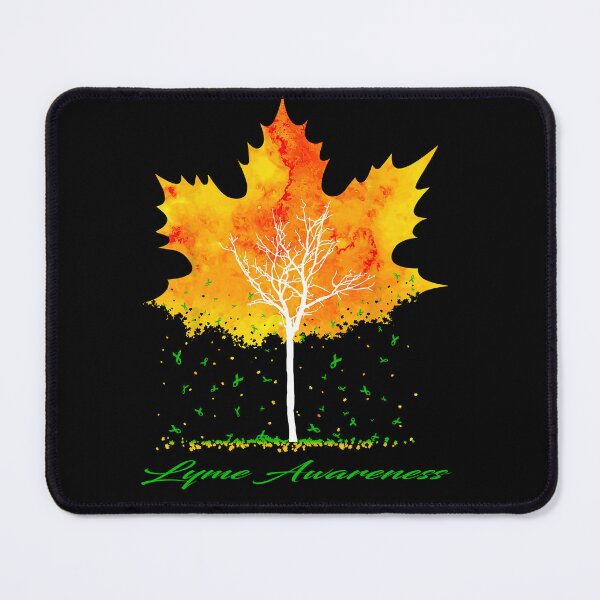 Item preview, Lyme Awareness Maple Leaf Autumn Tree Orange Fall Leaves Season designed and sold by Sabfit.