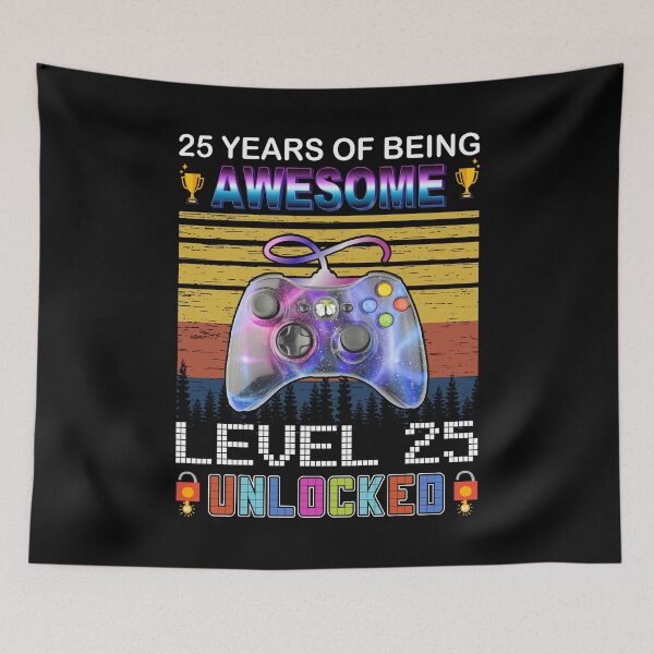 Artikelvorschau, 25 Jahre als fantastischer freigeschalteter Level-25-Gamer entworfen und verkauft von PansyBoyd.