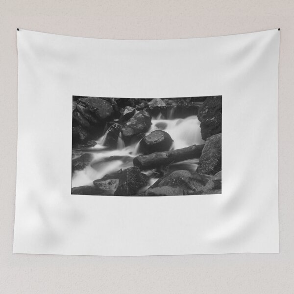 Item preview, Misty Water Over Boulders designed and sold by Rodney Williams.