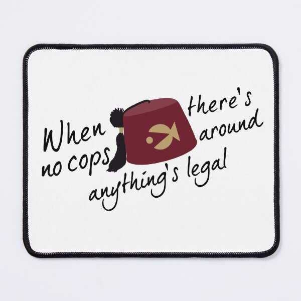 Item preview, When there's no cops around ... designed and sold by Dark Angel Graphics.