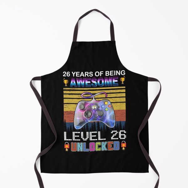 Item preview, 26 Years Of Being Awesome Level 26 Unlocked Gamer designed and sold by PansyBoyd.