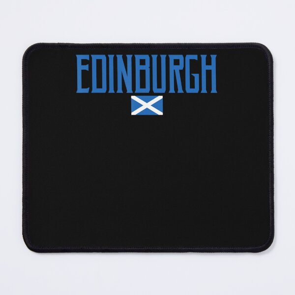 Item preview, Edinburgh Vintage Blue Text Scotland Flag designed and sold by Luke Cantrell.